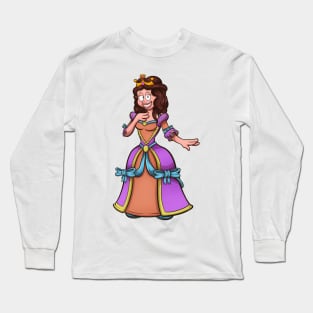 Cartoon Princess Long Sleeve T-Shirt